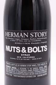 2019 Herman Story Nuts & Bolts Syrah California image