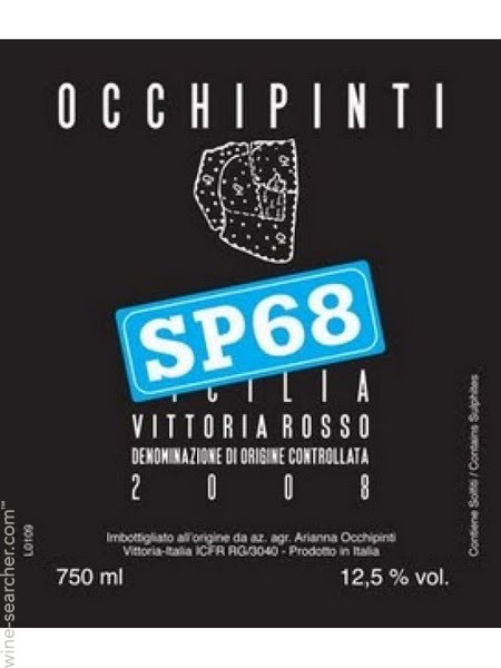 2012 Occhipinti Vittoria Rosso Sp 68 - click image for full description