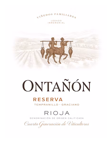2015 Bodegas Ontanon Reserva Rioja image