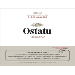2015 Bodegas Ostatu Rioja Gran Reserva image