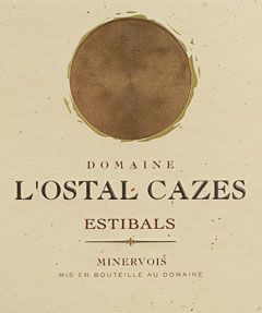 2015 Domaine L'Ostal Cazes Estibals AOC Minervois image