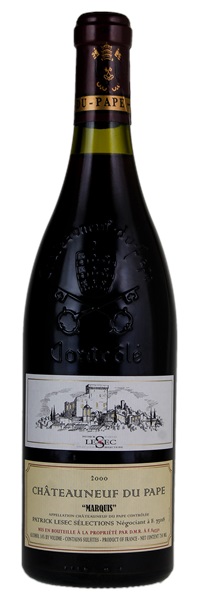 2000 Patrick Lesec Chateauneuf-du-Pape Marquis image