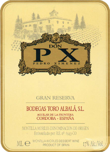 1994 Bodegas Toro Albala Don PX Gran Reserva Montilla-Moriles Spain image