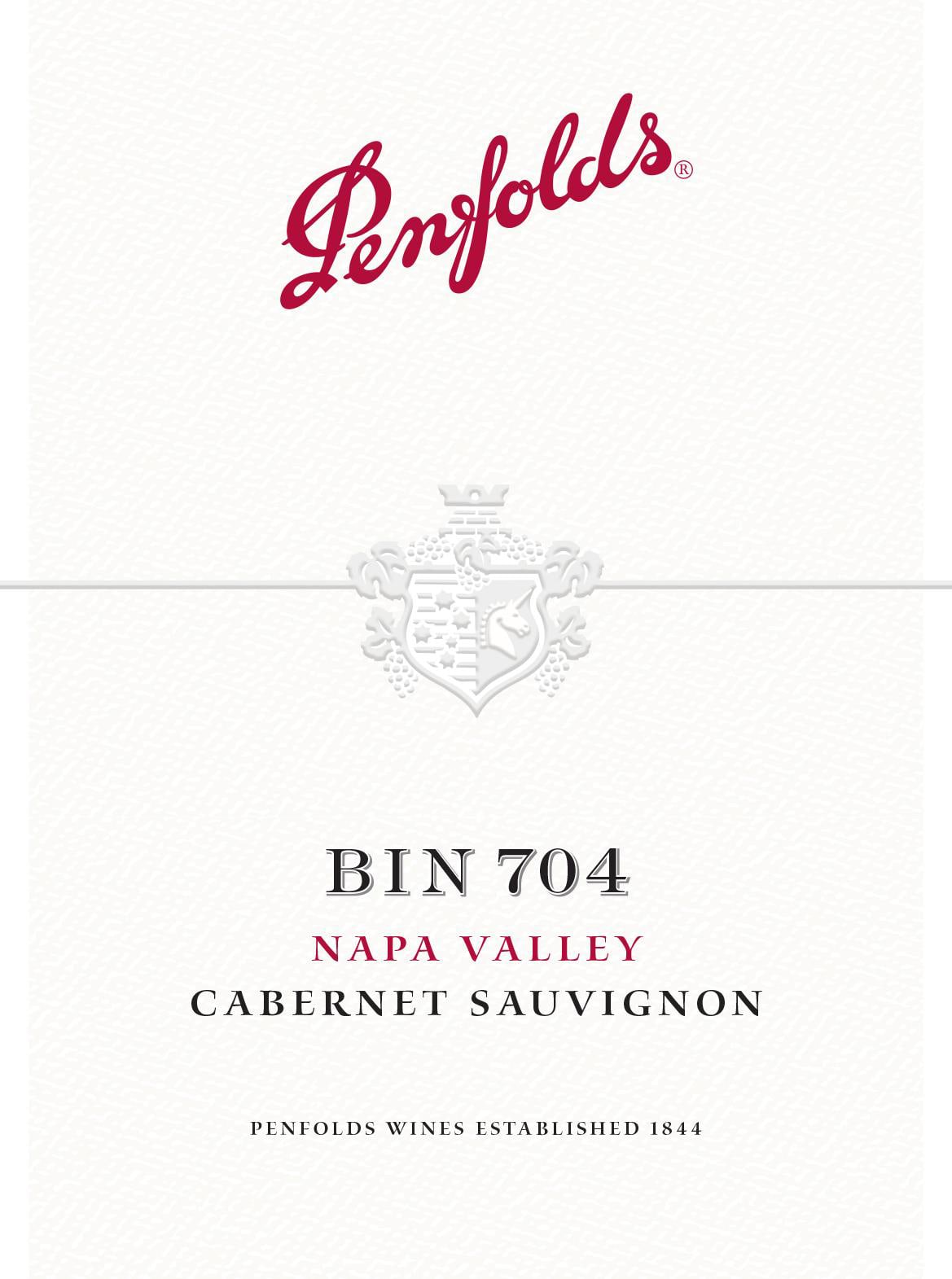 2022 Penfolds Bin 704 Cabernet Sauvignon Napa image