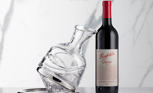 2012 Penfolds Grange with St Louis decanter image