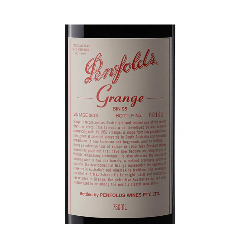 2015 Penfolds Grange Bin 95, Australia image