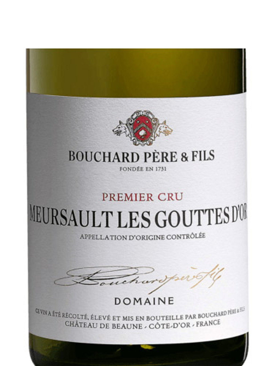 2022 Bouchard Pere et Fils Meursault Meursault Les Gouttes d'Or 1er Cru image