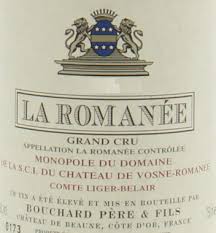 1989 Bouchard Pere & Fils Comte Liger-Belair La Romanee Grand Cru image