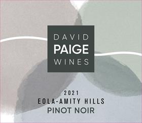 2021 David Paige Pinot Noir Eola Amity Willamette Valley image