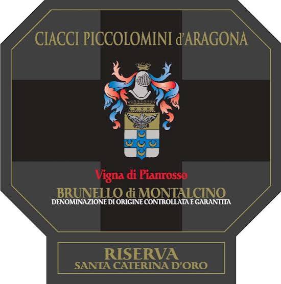 2004 Ciacci Piccolomini 'Vigna di Pianrosso Santa Caterina d'Oro' Brunello di Montalcino Riserva image