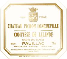 2003 Chateau Pichon Longueville Comtesse de Lalande Pauillac - click image for full description