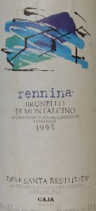 1994 Pieve Di Santa Restituta, Brunello Di Montalcino “Rennina” image