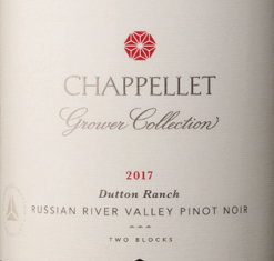 2018 Chappellet Grower Collection “Dutton Ranch” Pinot Noir Sonoma image