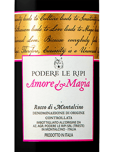 2018 Podere Le Ripi Amore & Magia Brunello di Montalcino image