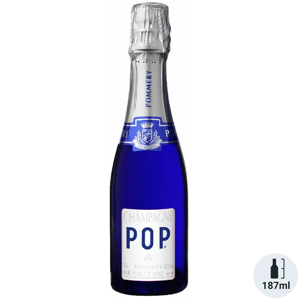 Pommery POP Extra Dry Champagne .187ml (Split) - click image for full description