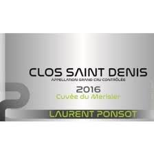 2019 Laurent Ponsot Clos Saint Denis Grand Cru 'Cuvee du Merisier' image