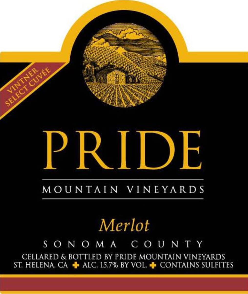 2011 Pride Mountain Vineyards Vintner Select Merlot Sonoma County image
