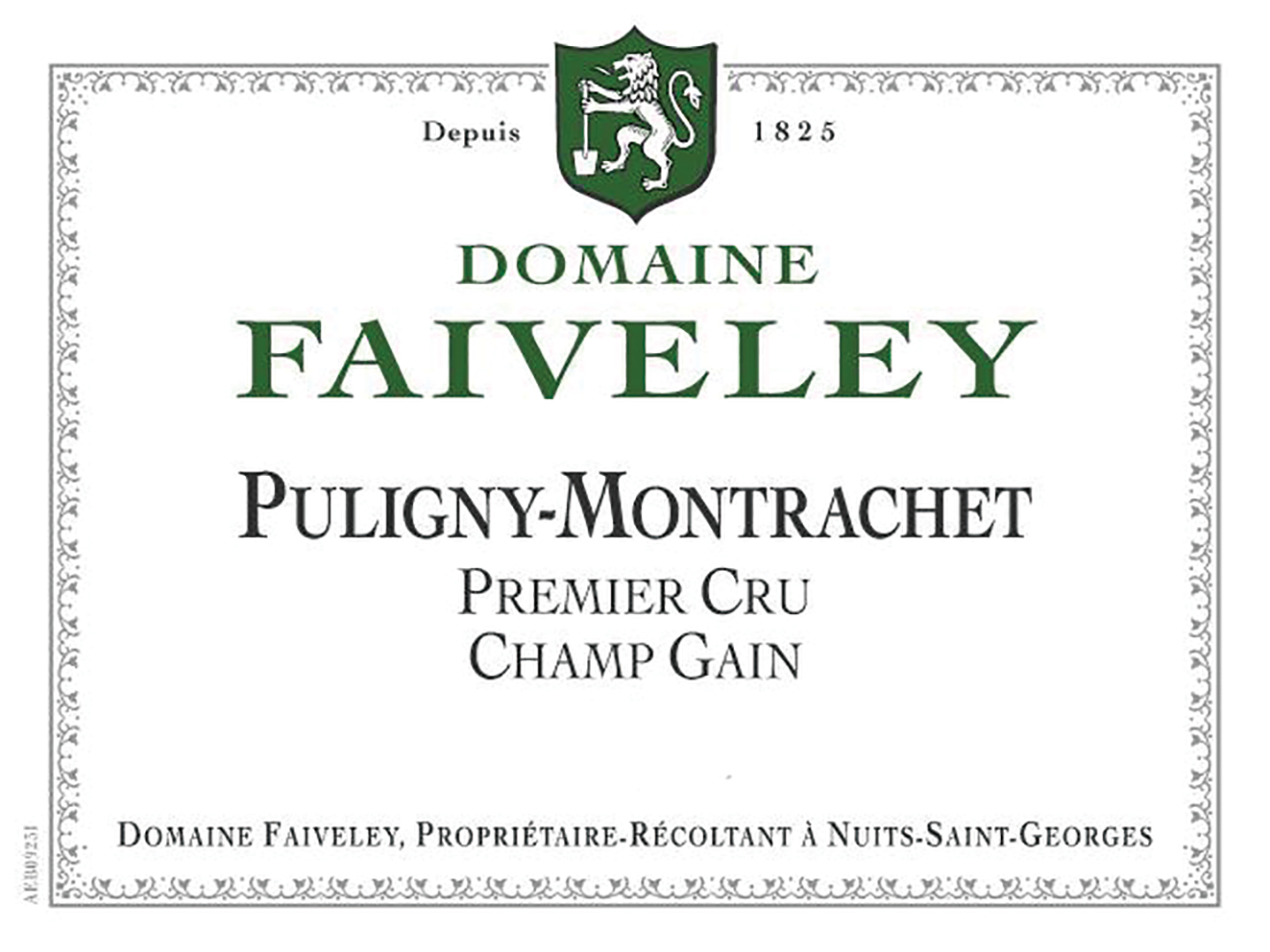 2023 Domaine Faiveley Champ Gain Puligny-Montrachet 1er Cru image