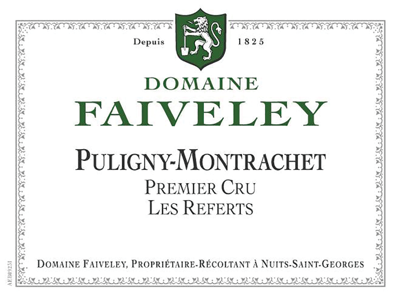 2023 Domaine Faiveley Les Referts Puligny-Montrachet 1er Cru image