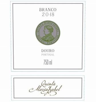 2018  Quinta Maria Izabel 'Maria Izabel' Branco, Douro, Portugal image