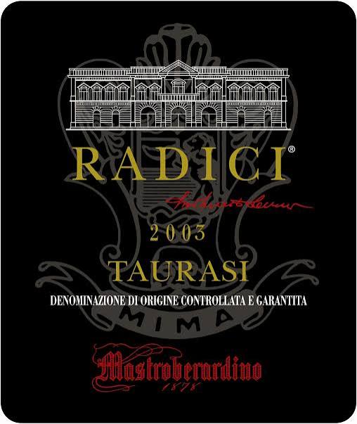 2003 Mastroberardino Radici Taurasi image