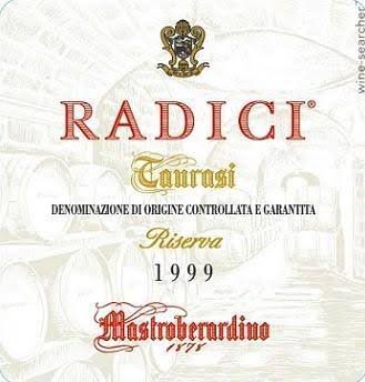 1999 Mastroberardino Radici Taurasi Riserva image