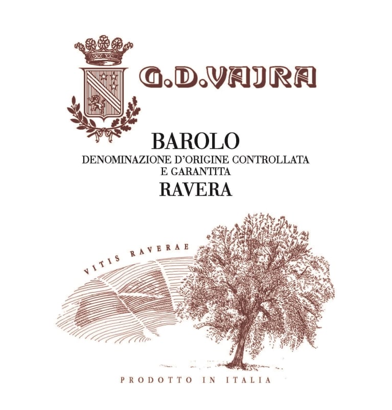 2018 G.D. Vajra Ravera, Barolo DOCG, Italy - click image for full description