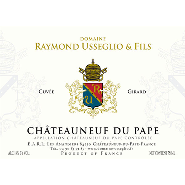2023 Raymond Usseglio & Fils Chateauneuf Du Pape Cuvee Girard image
