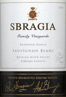 2021 Sbragia Family Vineyards Sauvignon Blanc Redwood Ranch Russian River Valley image