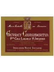 2006 Domaine Rene Leclerc Lavaux Saint-Jacques Gevrey-Chambertin Premier Cru image