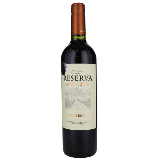 2019 Reserve de los Andes Malbec Mendoza image