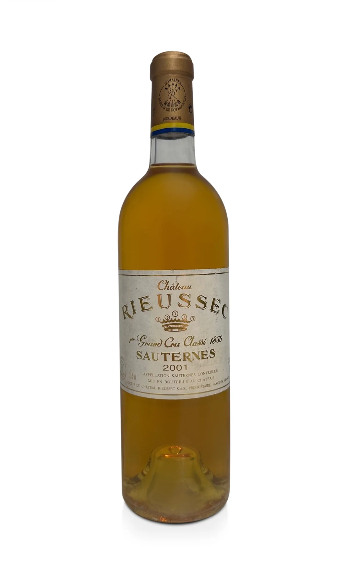 2001 Chateau Rieussec Sauternes (375ml) image