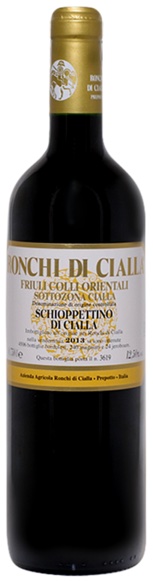 2019 Ronchi di Cialla Schioppettino Colli Orientali del Friuli Cialla - click image for full description