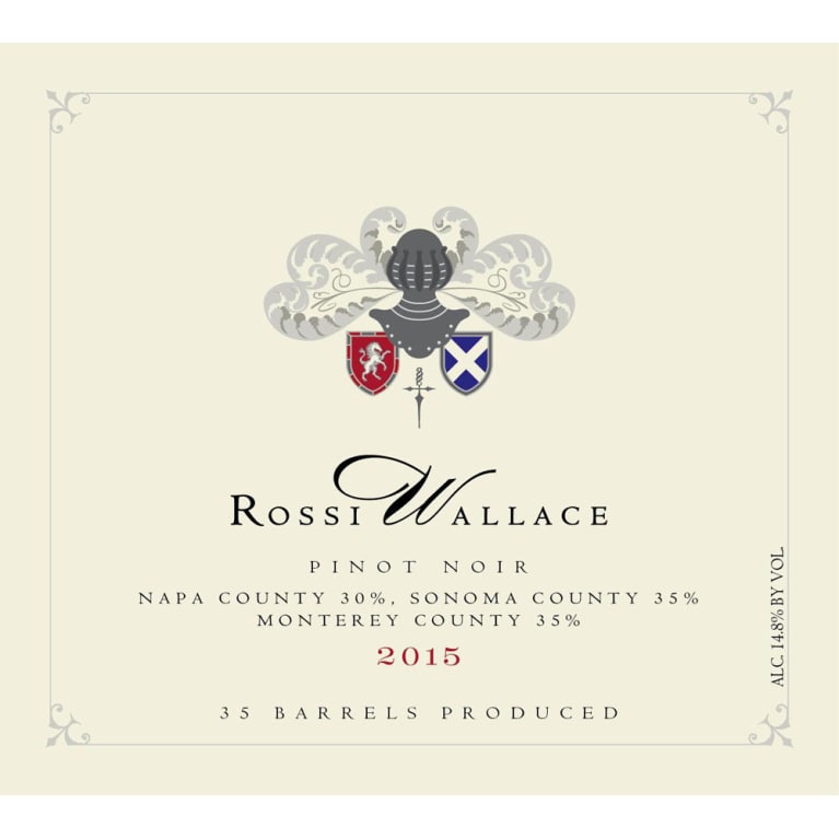 2014 Rossi Wallace Pinot Noir Napa Valley image