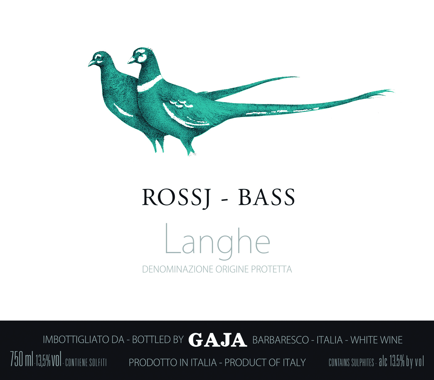 2023 Gaja Rossj-Bass Langhe image