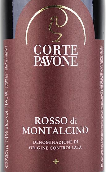 2012 Corte Pavone Rosso Di Montalcino - click image for full description