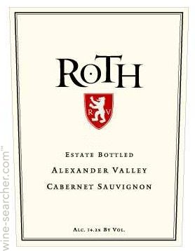 2023 Roth Cabernet Sauvignon Alexander Valley image