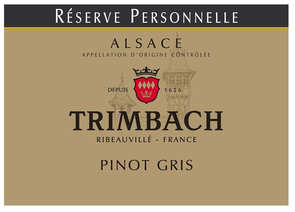 2017  Trimbach Pinot Gris Reserve Personnelle Alsace image