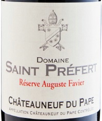 2003 Domaine Saint Prefert Chateauneuf-du-Pape Reserve Auguste Favier image