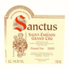 2005 Chateau Sanctus Saint-Emilion Grand Cru image