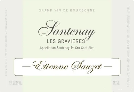 2023 Etienne Sauzet Les Gravieres Santenay Premier Cru, France image