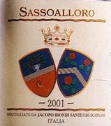 2019 Jacopo Biondi Santi Castello di Montepo Sassoalloro Toscana IGT - click image for full description