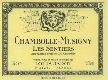 2011 LOUIS JADOT CHAMBOLLE MUSIGNY LES SENTIERS 1ER CRU (6 Liter) - click image for full description
