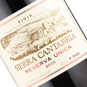 2010 Sierra Cantabria Reserva Unica Rioja image