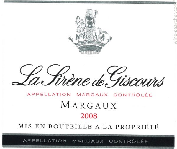2015 La Sirene De Giscours Margaux image