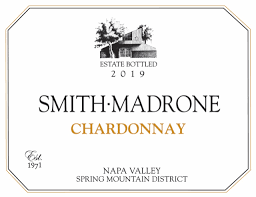 2019 Smith Madrone Chardonnay Spring Mountain District image