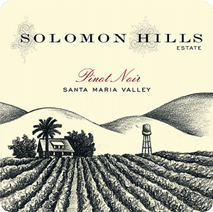 2015 Solomon Hills Vineyard Pinot Noir Santa Maria Valley - click image for full description