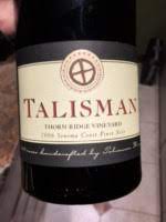 2001 Talisman Pinot Noir Thorn Ridge Vineyard 750ml image