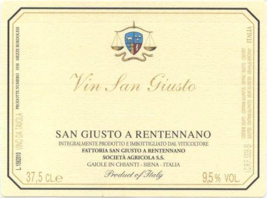 2008 Tenuta San Giusto a Rentennano Vin Santo (375ml) - click image for full description