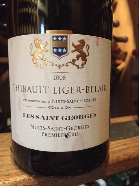 2008 Thibault Liger-Belair Les Saint-Georges Nuits-Saint-Georges Premier Cru image